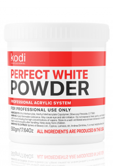 купить Базовый акрил Kodi Perfect White Powder 500 г Белый (20016647)