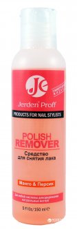 купить Средство для снятия лака Jerden Proff Polish Remover Манго и Персик 150 мл (4823074403913/4823085609588)