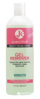 купить Средство для снятия гель-лака Jerden Proff  Gel Remover Алоэ 500 мл (4823085609458)