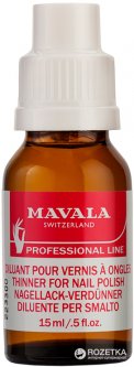 купить Разбавитель лака Mavala Thinner for nail polish 15 мл (7618900916500)
