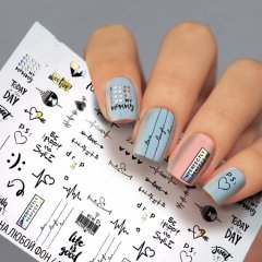 купить Водный слайдер-дизайн для ногтей Fashion Nails (G58)