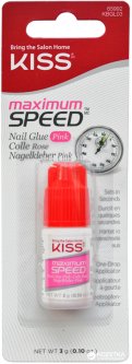 купить Клей для ногтей Kiss Розовый 3 г (731509659924)