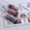 купить Хрустальный слайдер 3D дизайн для ногтей Fashion Nails Crystal Стразы