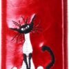 купить Чехол для ножниц и пинцетов Red Point Prime Кошка Красный (КП.03.К.03.01.047)
