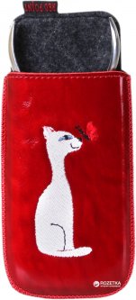 купить Чехол для ножниц и кусачек Red Point Prime Кошка Красный (ВП.03.К.03.01.050)