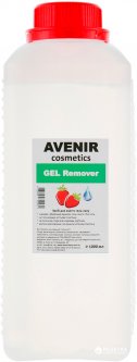 купить Жидкость для снятия гель-лака Avenir Cosmetics Клубника 1 л (4820440811471)