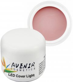 купить Гель для наращивания ногтей Avenir Cosmetics LED Cover Light 50 мл (5900308133163)
