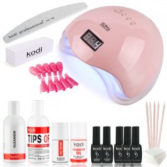 купить Набор для покрытия ногтей гель-лаком KODI "PROFI Sun5" + лампа Sun 5 48 W UV/LED PINK