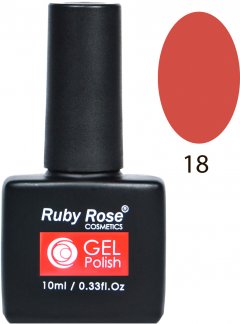 купить Гель-лак для ногтей Ruby Rose Gel Polish №018 10 мл (4823083014476)