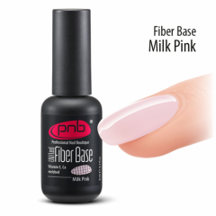 купить Основа файбер PNB Fiber Base Milk Pink 8 мл