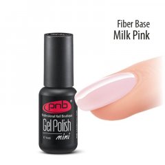 купить Основа файбер PNB Fiber Base Milk Pink 4 мл