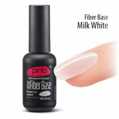 купить Основа файбер PNB Fiber Base Milk White 8 мл