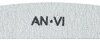 купить Пилочка для ногтей ANVI Professional серая полукруглая 80/80