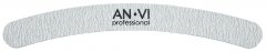 купить Пилочка для ногтей ANVI Professional серая банан 180/240