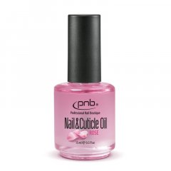 купить Масло для кутикулы с экстрактом розы PNB Nail Cuticle Oil Rose 15 мл