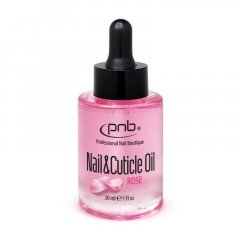 купить Масло для кутикулы с экстрактом розы PNB Nail Cuticle Oil Rose 30 мл