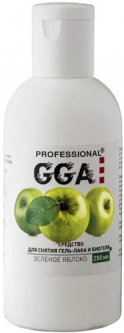 купить Средство для снятия гель лака GGA Professional Яблоко 250 мл (1213077618156)