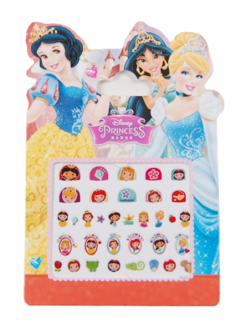 купить Наклейки на ногти для маленькой принцессы 1171-coloured разноцветный цвет