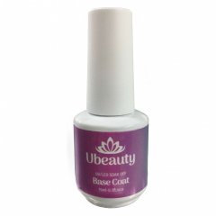 купить Каучуковая база под гель-лак Ubeauty Base Coat 15 мл