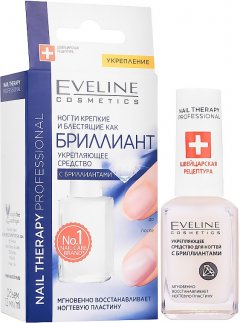 купить Бриллиантовый восстанавливающий комплекс для ногтей Eveline Cosmetics Nail Therapy Professional 12 мл