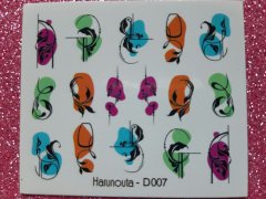 купить Слайдер-дизайн для ногтей Nail Sticker harunouta-d007-1