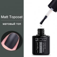 купить Топ матовый GDCOCO Matt Topcoat пластиковый флакон 8 мл