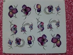 купить Слайдер-дизайн для ногтей Nail Sticker harunouta-d007-6 цветы
