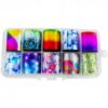 купить Комплект цветной фольги для декора ногтей Full Beauty 02 2.5х100 см