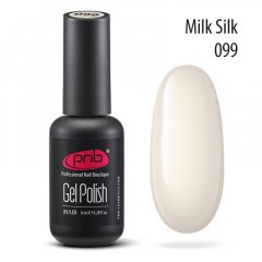 купить Гель-лак PNB Gel nail polish №099 milk silk 8 мл