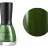 купить Лак для ногтей Naomi №402 Зеленый с блестками 12 мл