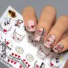 купить Наклейки водные для дизайна ногтей Fashion Nails Сердечки (М269)