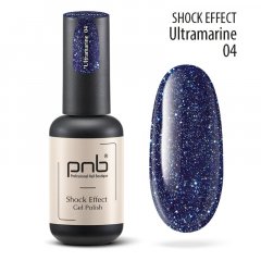 купить Гель-лак для ногтей PNB Gel Shock Efect №04 Ultramarine 8 мл