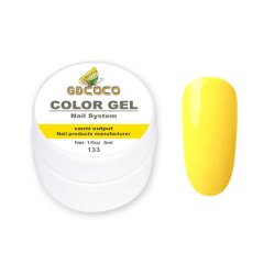 купить Гель-краска GDCoco Color Gel 133 Желтый 5 ml