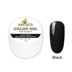 купить Гель-краска GDCoco Color Gel 119 Черный 5 ml