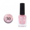 купить Лак для ногтей GO Active Nail in Color №30 Прозрачно-розовый с золотистой слюдой 10 мл