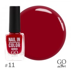 купить Лак для ногтей GO Active Nail in Color №11 Красный 10 мл
