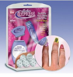 купить Набор для росписи ногтей Salon Express Nail Art Stamping Kit
