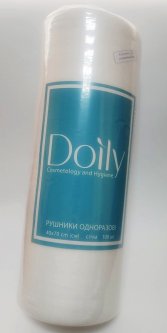 купить Салфетки косметологические Doily безворсовые 40×70 см в рулоне 100 штук в упаковке