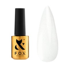 купить Основа для гель-лака FOX Cover Base Shimmer №001 Молочный 14 мл