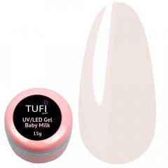 купить Гель для наращивания Tufi Profi UV/LED Gel 001 Baby Milk 15 г (0097148) (0097148)