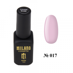 купить База камуфлирующая каучуковая Milano Cosmetic Cover Rubber Base №17 12 мл