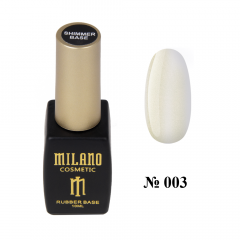 купить База камуфлирующая с шиммером Milano Cosmetic Shimmer Cover Base №3 10 мл