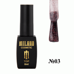 купить Топ светоотражающий Milano Cosmetic Disco Top №03 8 мл