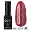 купить Reflective gel polish GGA Professional №05 Спелый гранат 10 мл
