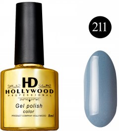 купить Гель-лак HD Hollywood №211 HD-211 синяя глина 8 мл (2200987123763)