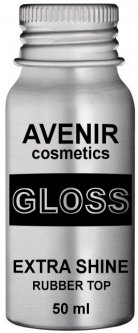 купить Топ для гель-лака каучуковый Avenir Cosmetics Extra Shine Без липкого слоя 50 мл (2009610005144)