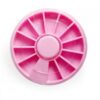 купить Контейнер - карусель для декора Nail Art пластиковый 12 ячеек Розовый