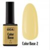 купить Цветная база для ногей Color Base №2 GGA Professional желтая
