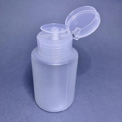 купить Емкость баночка пластиковая для жидкостей с помпой дозатором 60 мл
