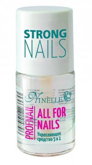 купить Укрепляющее средство для ногтей 5в1 Profnail All For Nails Ninelle 11 мл 8435328104772